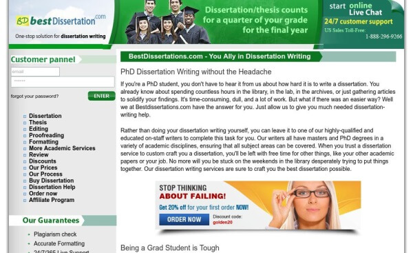 best dissertation website