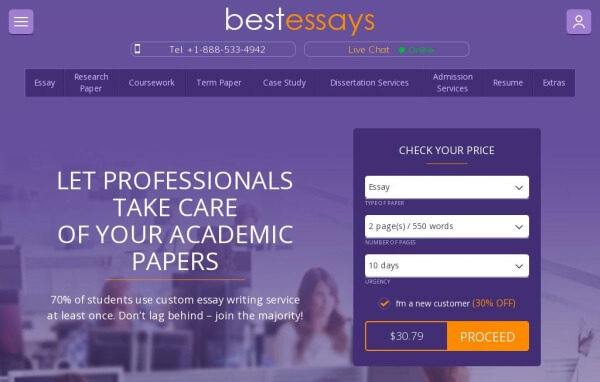 TOP 20 Essay Writing Services of 2019.Unlike other companies, this service employs researchers who collect resources, writers who write papers and editors who eliminate typos and occasional ...