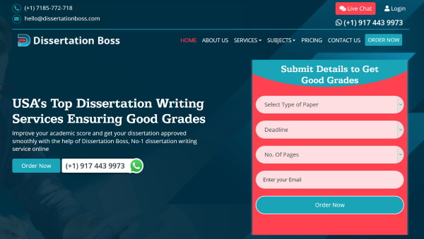 Best dissertation writing services