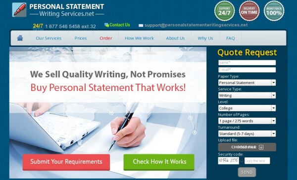 best personal statement writing services