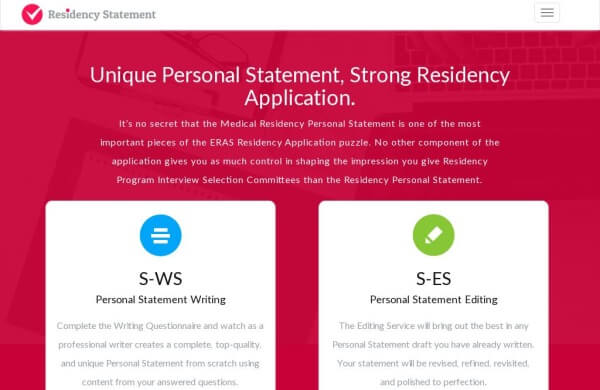 Personal statement website key points